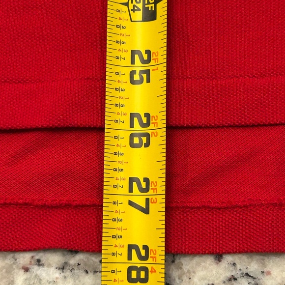 Polo Ralph Lauren Y2k Big Pony American Flag Red Men’s Polo Shirt M Custom Fit - Picture 8 of 9